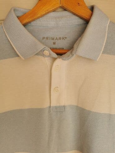 polo ralph lauren majica: PRIMARK muška polo majica, veličina M. - Dizajn: široke horizontalne — 3