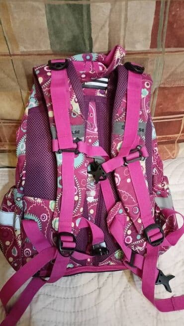 tech fleece novi modeli: Kid's backpack, For girls, color - Purple — 3