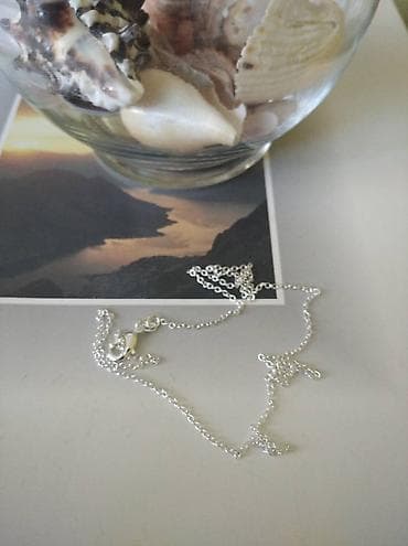 pandora ogrlice cena: Lančić, Materijal: Srebro — 1