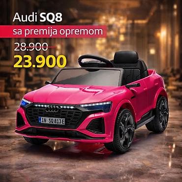 Kids' Clothes: Audi SQ8 – Roze, sa premijum opremom Električni automobil za decu — 1