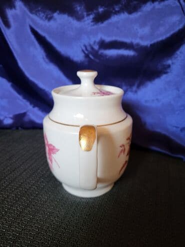 porcelanske solje za caj: Bokal nov dowbisch ukrajinski porcelan 1960g +. Porcelanski — 4