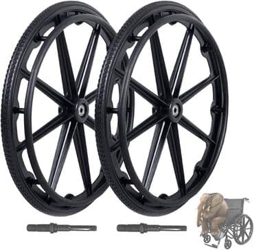 Glucometers: Invalidska kolica – 24-inčni komfortni model sa mekanim sedištem — 3