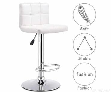 barske stolice uradi sam: ﻿Potpuno nove barske stolice. Moderan dizajn, stabilno postolje! Siva — 4