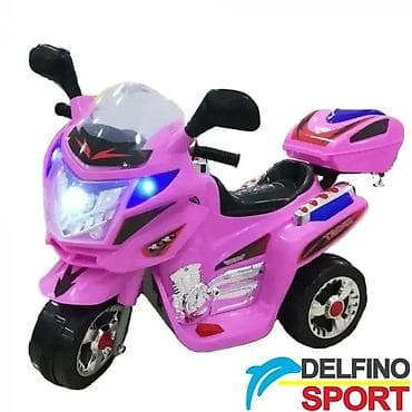 farma zivotinja igracke: Motor na akumulator Delfino Sport Pink (DEL-518M-PN-230) Opis: - — 2
