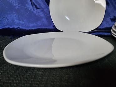 ceski porcelan servis za rucavanje cena: Tanjiri novi,vintaz Van Well porcelan Nemacka. Desertni tanjiri — 8