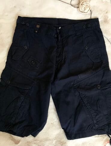tommy hilfiger d: Britches, L (EU 52), Diesel, color - Blue, Twill — 1