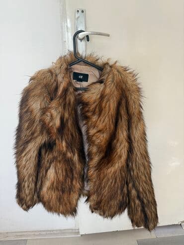 With lining, Faux fur, color - Brown