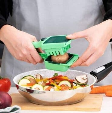 Kitchenware: ♦️♦️♦️ Hit Super SECKO rende 8u1, 12 delova SECKALICA Nicer Dicer — 4