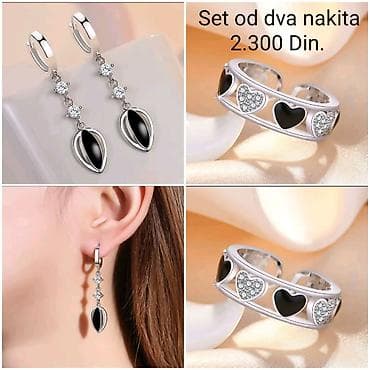 Jewellery: Elegantni posrebreni set od dva nakita sa žigom S925 od hirurskog — 2