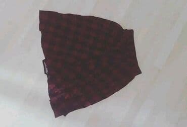 karirane suknje: Crvena karirana suknja m vel moze i l — 2