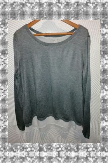 haljine i kompleti za punije osobe: Nova bluza H&M - M Divna, zanimljiva bluza H&M Pazuh 49-50 — 2