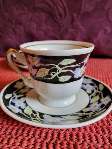 soljice za espresso lavazza: Solje nove nemacke,fena porcelen 70te. Komada. 4 — 9