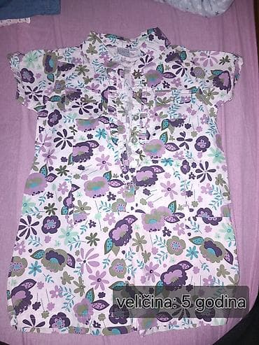 Dečija odeća – komplet različitih haljinica i tunika, džak pun stvari