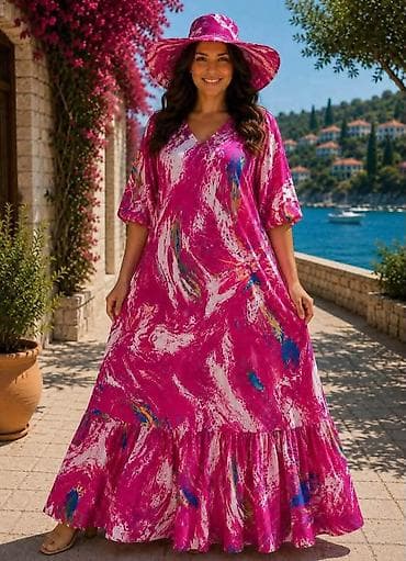 svecane haljine xl: 07. Još jedna divna haljina za punije XL 2XL 3XL Cena : 3.100 dinara👸 — 3