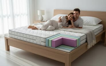 deciji krevet za devojcice: Dusek Relax 180x200 Sezonsa Akcija DUSEK RELAX NA STANJU ZA ODMAH — 1