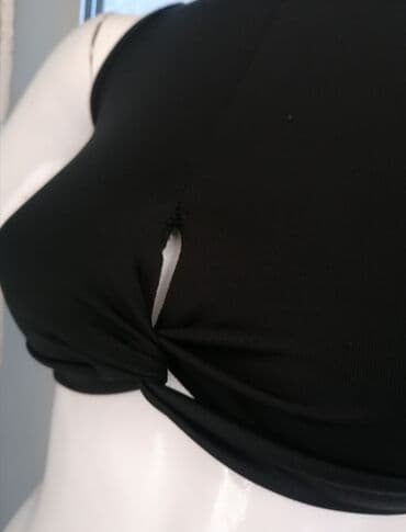 c a basic majice: S (EU 36), Lycra, color - Black — 2