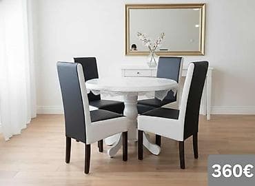 stari stilski namestaj: Trpezarijski setovi stolova i stolica, više modela. Detalji dizajna i — 6