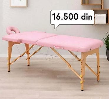 Glukometri: Cena 16.500 din Veoma udoban prenosni dvodelni sto za masažu sa — 1