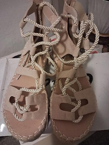 inuovo sandale srbija: NOVE Ženske espadrile sandale na platformu - Model — 3