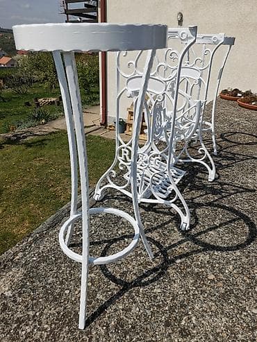 forma ideale kompjuterski sto: Kovano gvožđe set sto i stolice prelepo Vi dovršavate po svojoj — 6