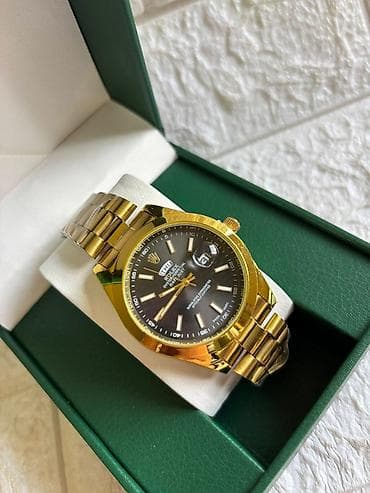 nike roze ranac: Zlatni muški ručni sat – dizajn inspirisan Rolex Oyster — 4