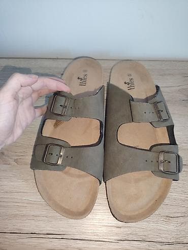 Muške papuče/sandale Thies, broj 46. - Model sa dva široka kaiša i