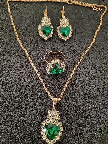 pandora privesci mama: Nakit Set Ogrlica, minđiše i prsten. Slanje poštom. - Postekspres - — 3