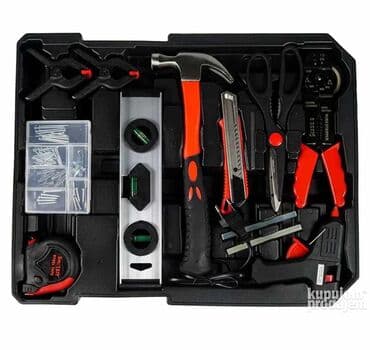 kljuc za bojler: Set Alata u koferu BLACK 419 Model 18600   Aluminijski kofer — 7