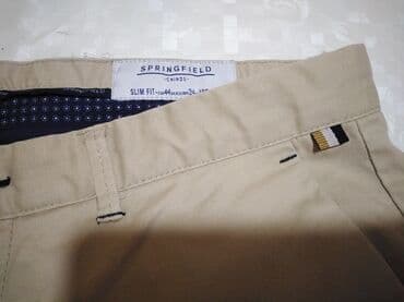 dsquared2 majice muske: RASPRODAJA! Springfield slim fit muske pantalone. EU — 4