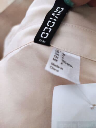 hm pidzame: H&M nude košulja, nova, S.
Rasprodaja — 2