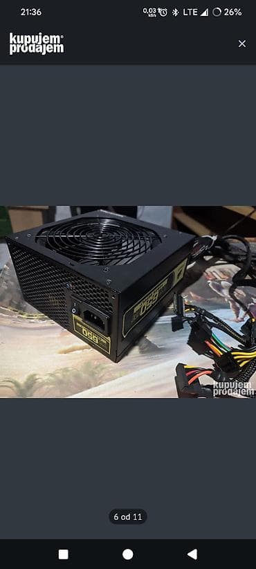 slusalice za decu jednorog: Potpuno ispravan napajanje Corsair TX650W 80+ sertifikovanih snage — 6