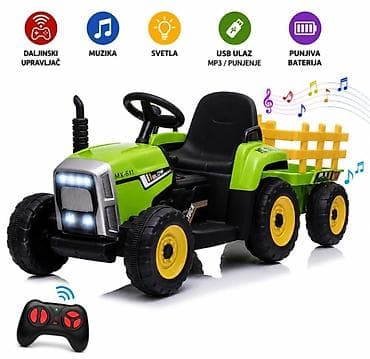 minđuše za decu: 🚜✨ Dečiji traktor na akumulator TRACT XMX611 ✨🚜 Savršen izbor za male — 2