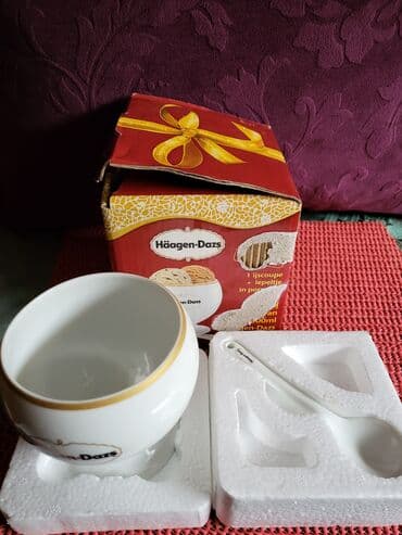 case za vodu: Casa za sladoled nova porcelanska iz 2008g. Holandija. Casa za — 3