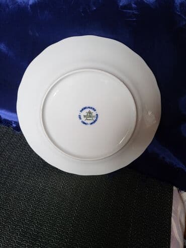 solje za caj: Set 1940g+ Tirschenreuth porcelan,pravi kobalt Bavaria. Set je — 12