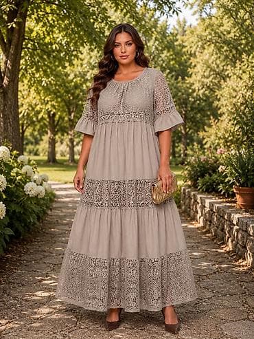 06. Još jedna predivna haljina za punije XL 2XL 3XL Cena : 3.290