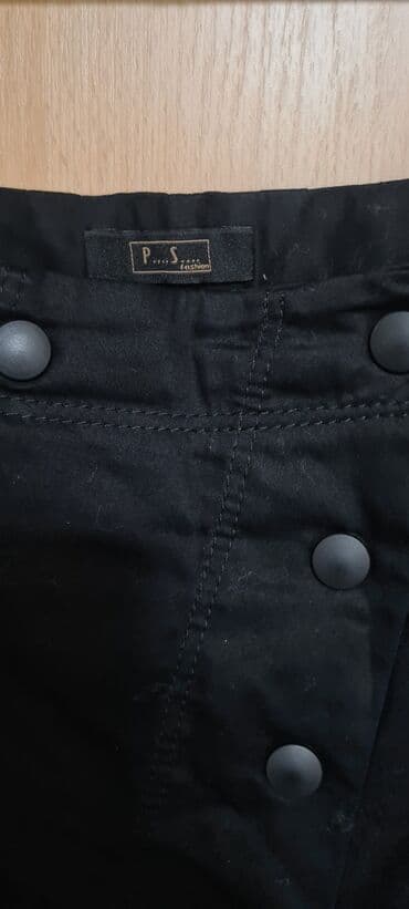 ps pantalone 2023: L (EU 40), Midi, color - Black — 3