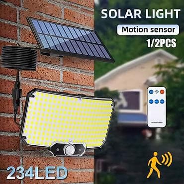 tablet 10 inci: 1 kom. Solarne zidne lampe sa senzorom pokreta, pametna 234LED solarne — 9