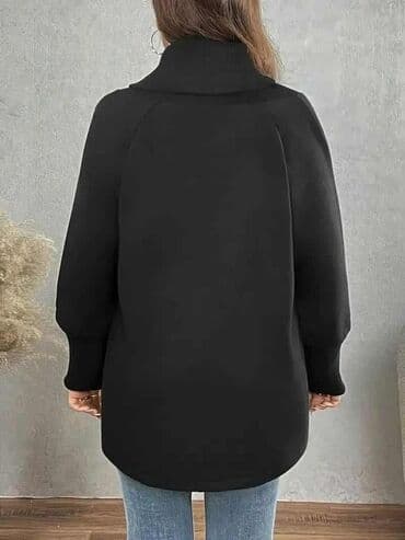 Vests: Ženska asimetrična jakna/kaput – crna Cena: 4800 din — 2