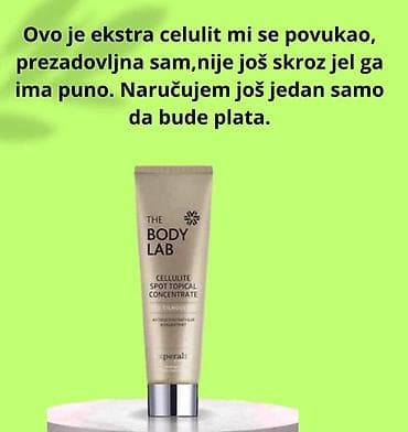 plavi gel za hladjenje: ‼️Body Lab anticelulit gel unikatan na našem tržištu zbog molekula X50 — 1