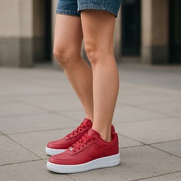 c a papuce: Nike, 41, bоја - Crvena — 1