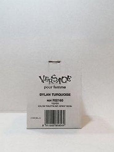 Personal Items: VERSACE POUR FEMME DYLAN TURQUOISE EDT100ML TSTR | Versace Pour — 3