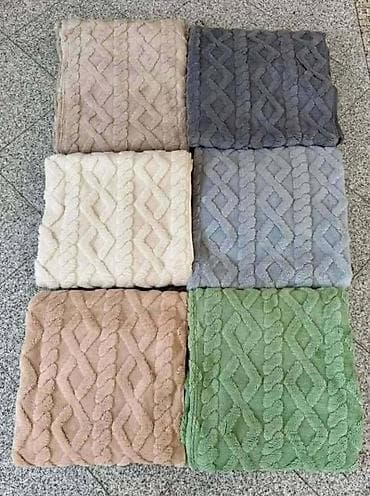 Ćebad i pokrivači: Plisani flekeri za ugaonu garnituru. U pakovanju dolaze 3 komada — 5