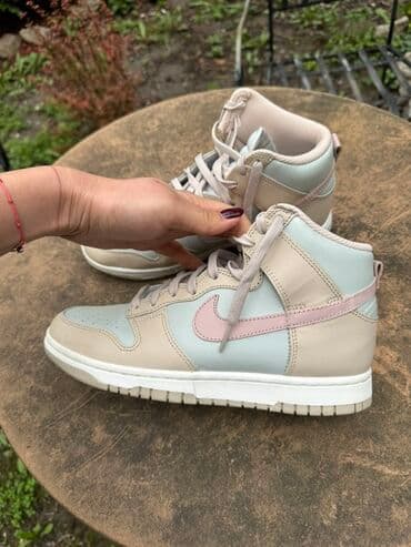 Oxfords: Nike, 39, color - Light blue — 5