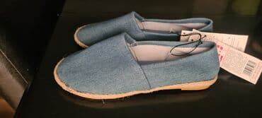 srebrne cipele: Espadrilles, Size - 34 — 1