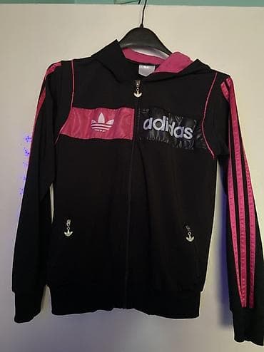 cotton kozne jakne: Trenerka adidas – gornji deo sa kapuljačom + donji deo (komplet) — 1