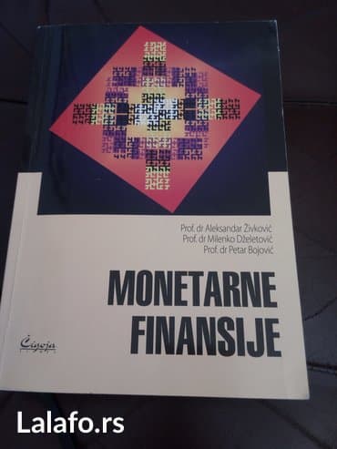 new tricks sa prevodom: Monetarne finansije, prof. Dr aleksandar živković, prof. Dr milenko — 1