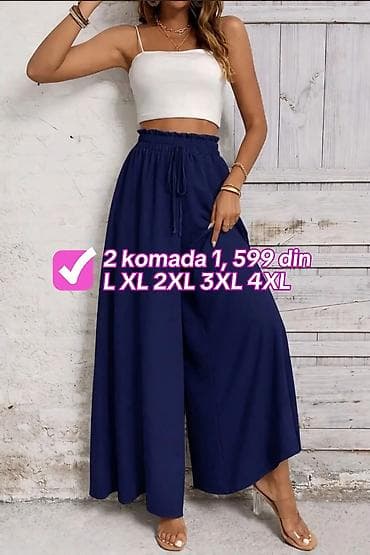 nike tech fleece pantalone: Ženske široke pantalone sa visokim strukom - Kroj: veoma široke — 2