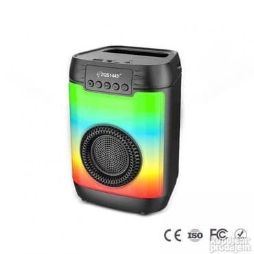 aktivni zvucnici sa pojacalom: Zvucnik Blutut ZQS 1443 NOV Bluetooth Zvucnik 8W AKCIJA Cene nisu — 4