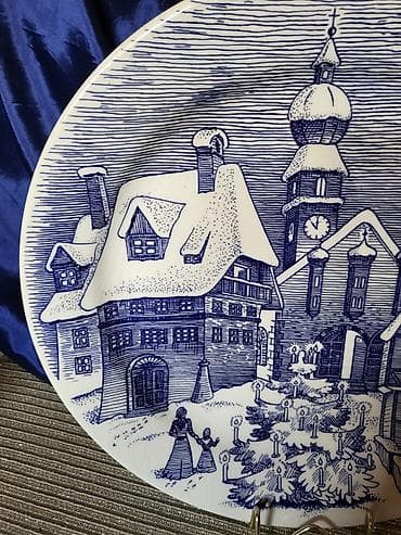 Ostalo posuđe: Tanjir 1 engleski Ironstone velik,univerzalni iz 89te.god. Tanjir — 3