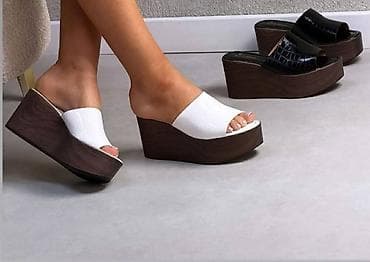 kosuja o: Ženske sandale – više modela - Klin/platforma sa remenčićem oko pete — 4